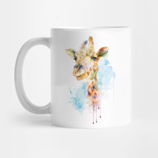 Colorful Giraffe Head Mug